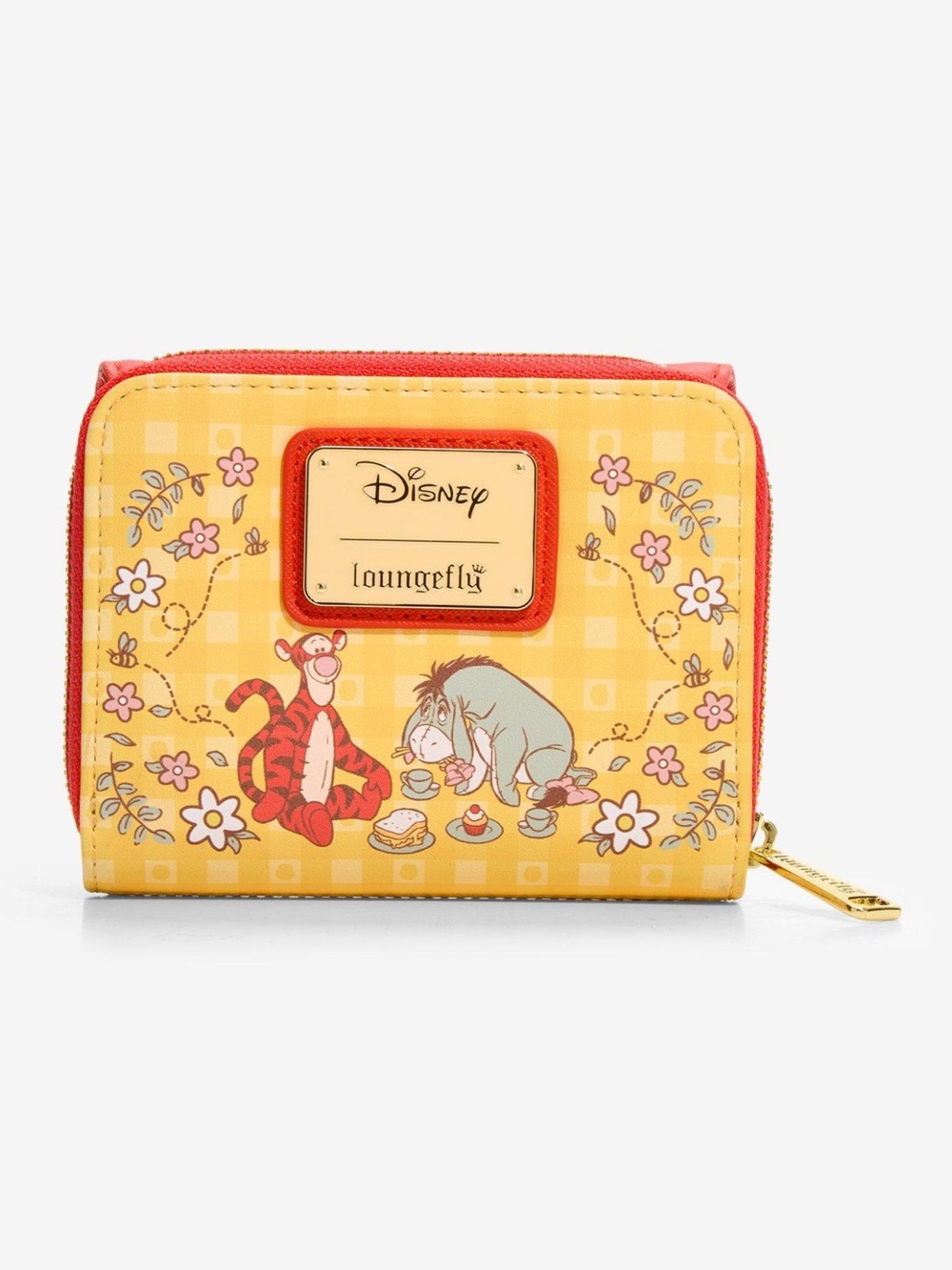 Loungefly Yellow & Red Tigger & Eeyore Kids Zip Wallet